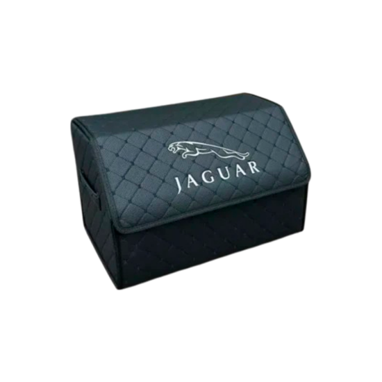 Auto-Organizer mit gesticktem Jaguar-Logo