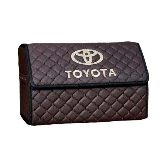 Auto-Organizer mit gesticktem Toyota-Logo