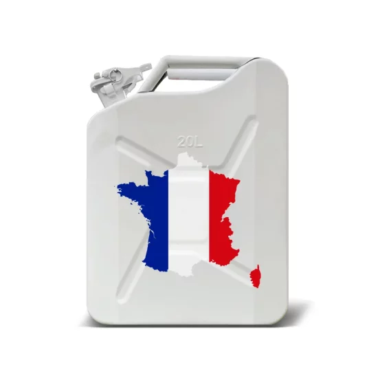 Kanisterbar 20 L Frankreich Mappe Halb Tür