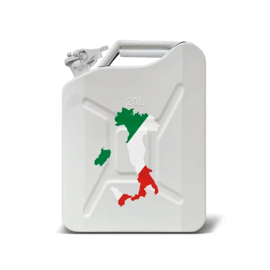 Kanisterbar 20 L Italien Mappe Halb Tür