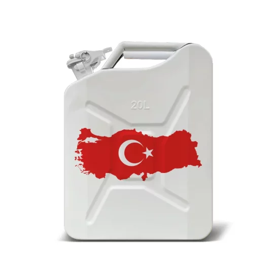 Kanisterbar 20 L Türkei Mappe Halb Tür