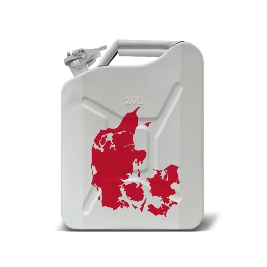 Kanisterbar 20 L Dänemark Mappe Halb Tür