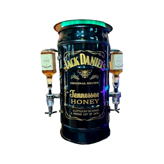 Fass Bar Jack Daniel’s Schwarz