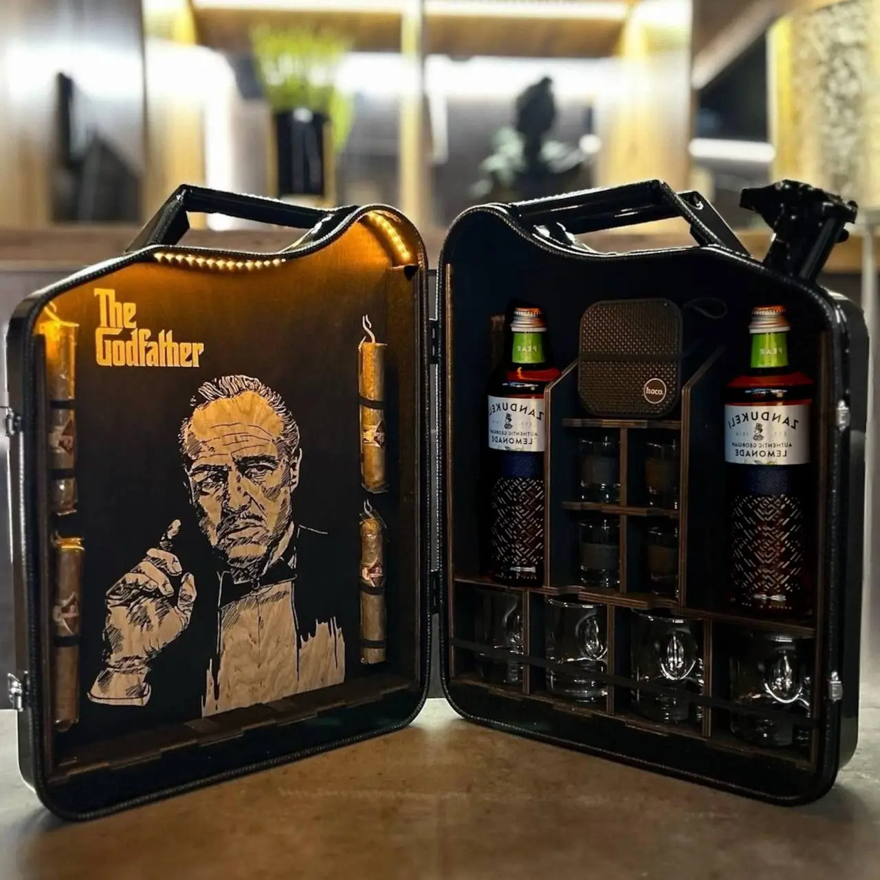 Kanisterbar 20 L schwarz BigBoss The Godfather