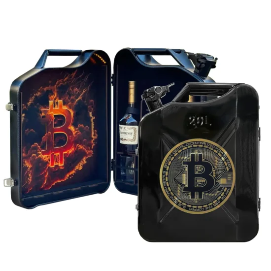 Kanisterbar 20 L Bitcoin Halb Tür