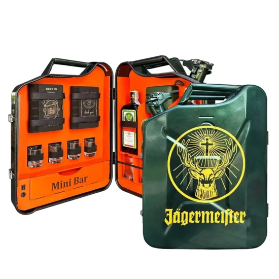 Kanisterbar 20 L Jägermeister Halb Tür orange